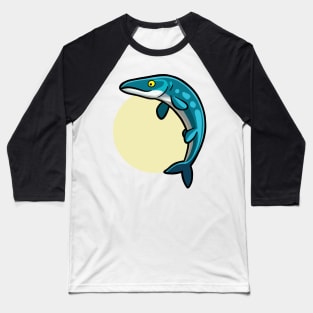 Cute tylosaurus, dino, dinosaur Baseball T-Shirt